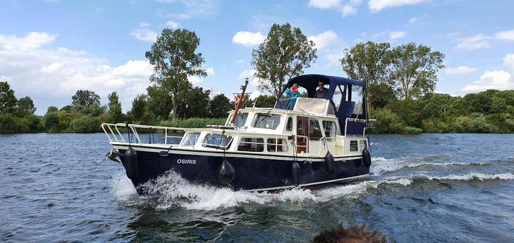 Cascaruda 1050, Watersport en Boten, Motorboten en Motorjachten, Gebruikt, Staal, 9 tot 12 meter, Diesel, Binnenboordmotor, 50 pk of meer