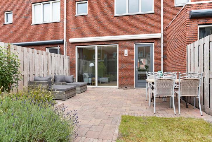 Hardhout Raampartij HR++ Kozijn en buitendeur achtergevel, Doe-het-zelf en Verbouw, Deuren en Horren, Gebruikt, Buitendeur, 200 tot 215 cm