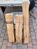 Eiken balken, Tuin en Terras, Palen, Balken en Planken, Ophalen, Zo goed als nieuw, 250 cm of meer, Balken