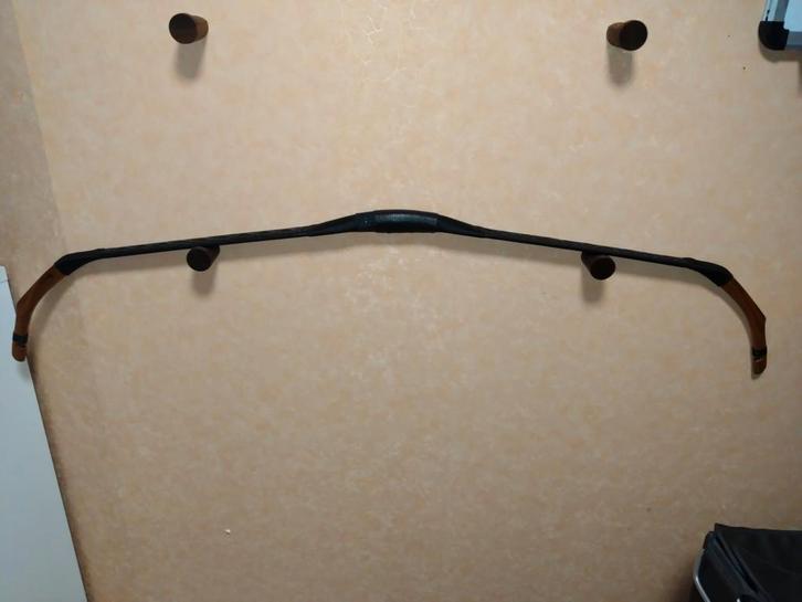 Krim Tataar Handboog 30 LBS + armbeschermer + pijlenkoker, Sport en Fitness, Handboogschieten, Zo goed als nieuw, Overige typen