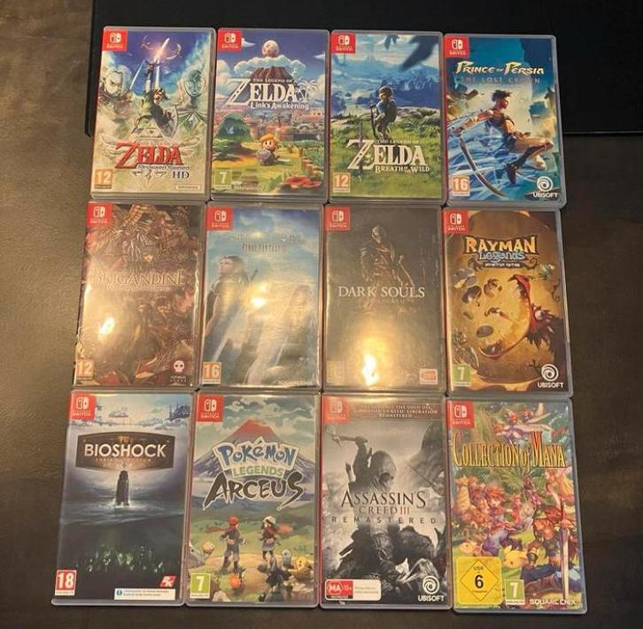 Nintendo Switch games, Spelcomputers en Games, Games | Nintendo Switch, Zo goed als nieuw, Ophalen of Verzenden