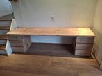 Peuterbureau Ivar ladekasten met bureauplank whitewash, Huis en Inrichting, Ophalen of Verzenden, Gebruikt, Bureau