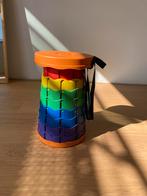 Kleurrijke Opvouwbare Kruk, Ophalen, Kunststof, Overige kleuren, Zo goed als nieuw