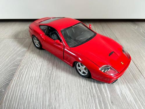 1:18 Anson Ferrari 550 Maranello Rood Zonder doos, Hobby en Vrije tijd, Modelauto's | 1:18, Gebruikt, Auto, Anson, Ophalen of Verzenden