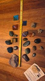 Mineralen & Edelstenen Collectie - 23 Stuks doe een bod, Verzamelen, Ophalen of Verzenden