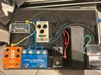 Pedalboard/gitaareffecten compleet met flightcase, Ophalen, Zo goed als nieuw