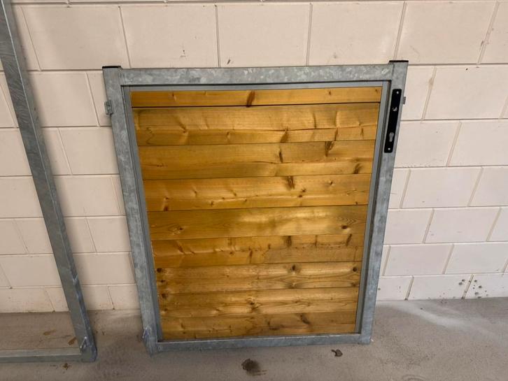 Opruiming mega korting loop poortje en dubbele poort stema., Doe-het-zelf en Verbouw, Glas en Ramen, Nieuw, Overige typen, 160 cm of meer