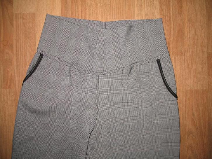 By Oui Stretch Legging Broek Zwart /Wit Mt. S Vintage, Kleding | Dames, Broeken en Pantalons, Zo goed als nieuw, Maat 36 (S), Overige kleuren