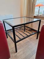 Tafel met glasplaat, 200 cm of meer, Gebruikt, 50 tot 75 cm, Ophalen