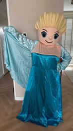 Elsa frozen mascotte verkleed pop verhuur, Ophalen, Zo goed als nieuw, Jongen of Meisje