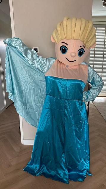 Elsa frozen mascotte verkleed pop verhuur beschikbaar voor biedingen