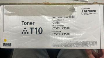 Canon T10 Toner geel. beschikbaar voor biedingen