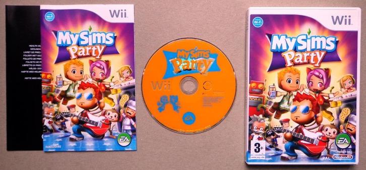 My Sims Party voor de Nintendo Wii Compleet, Spelcomputers en Games, Games | Nintendo Wii, Zo goed als nieuw, Ophalen of Verzenden