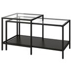 Ikea salontafel, Huis en Inrichting, Tafels | Salontafels, Gebruikt, 100 tot 150 cm, Glas, Minder dan 50 cm