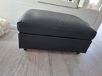 Voetenbank van ikea grann/bomstad  leer met opberg ruimte, Ophalen, Zo goed als nieuw, Rechthoekig, Leer