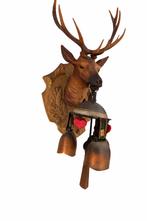 Vintage hertenhoofd wanddecoratie | West-Duitsland | 60 - 70, Ophalen of Verzenden, Gebruikt, Hert, Gewei of Kop