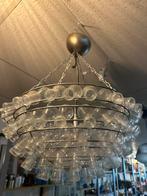 Kroonluchter vaasjes flesjes glas vintage, Huis en Inrichting, Lampen | Kroonluchters, Ophalen of Verzenden, Zo goed als nieuw