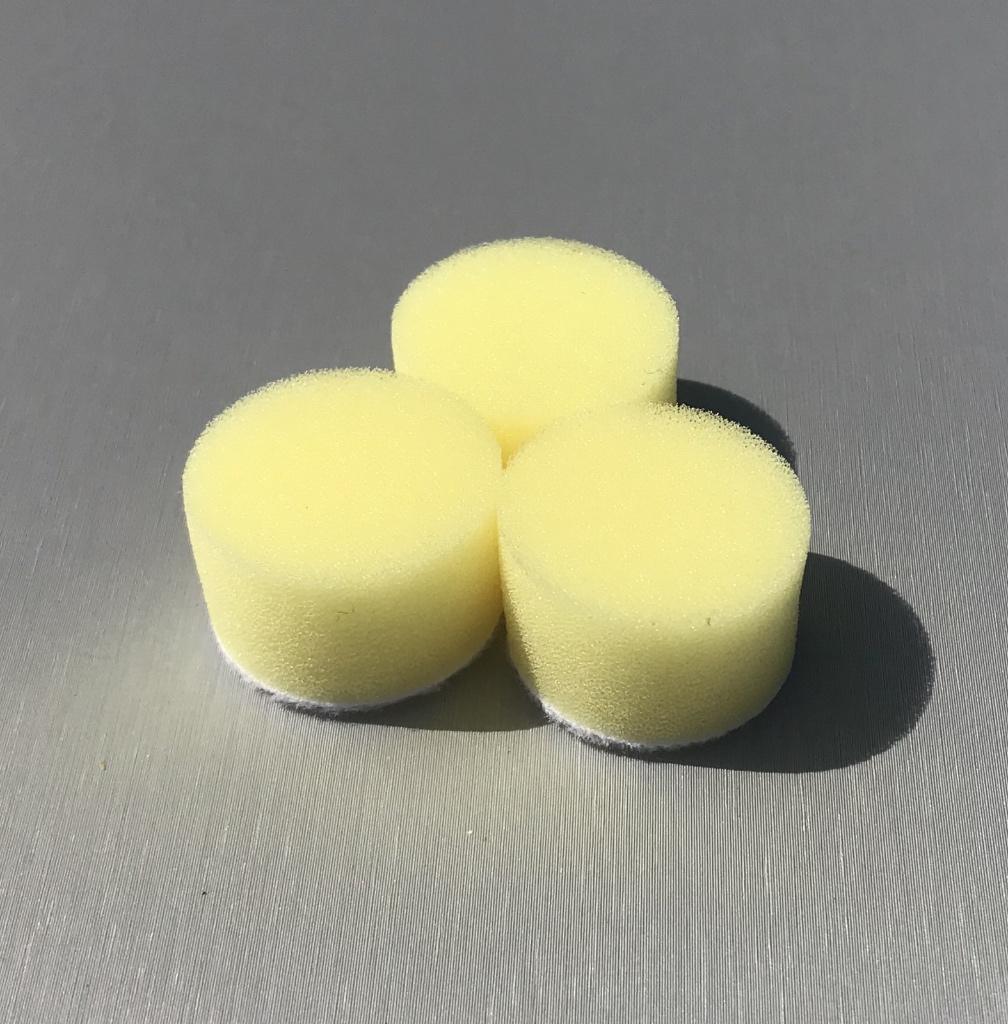 Nieuw : Foam pad Geel Medium Polishing Pad 1"' Ø 25MM, Auto diversen, Onderhoudsmiddelen, Verzenden