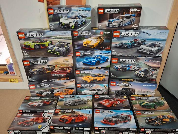 Lego speed 20 verschillende nieuwe sets alle zijn nog dicht, Kinderen en Baby's, Speelgoed | Duplo en Lego, Nieuw, Lego, Complete set