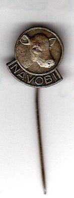 Mooi speldje NAVOBI KALVERMELK KOE (A1), Verzenden, Gebruikt, Overige onderwerpen