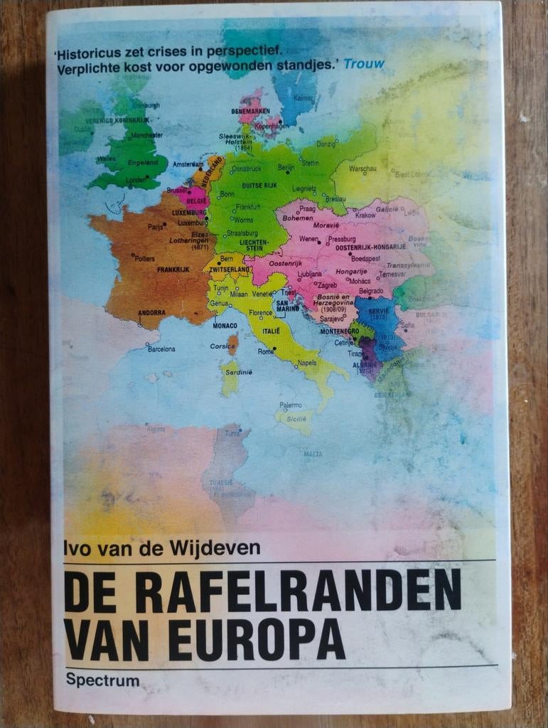 De Rafelranden van Europa - Ivo van de Wijdeven, 20e eeuw of later, Ivo van de Wijdeven, Europa, Ophalen of Verzenden