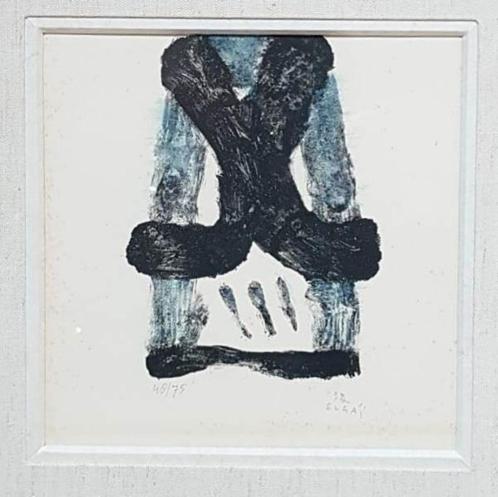 Kumi Sugai(1919)Kl Lithografie "Compositie La Femme" Ges Gen, Antiek en Kunst, Kunst | Litho's en Zeefdrukken, Ophalen of Verzenden