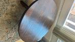 Houten salon tafel, Ophalen, Rond, Zo goed als nieuw, Minder dan 50 cm