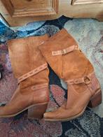 Bronx leren suede laarzen 41 cowboy western, Ophalen of Verzenden, Gedragen, Bruin, Hoge laarzen
