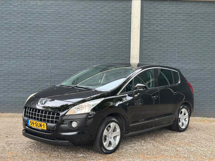 PEUGEOT 3008/AIRCO/APK, Auto's, Peugeot, Bedrijf, Benzine, C, MPV, Handgeschakeld, Origineel Nederlands, Zwart, Voorwielaandrijving