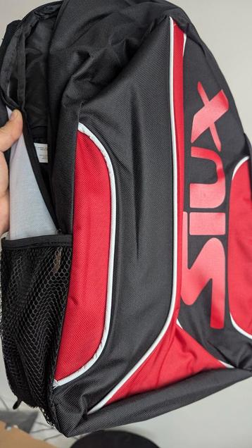 Siux Padel Tas - Zwart/Rood beschikbaar voor biedingen