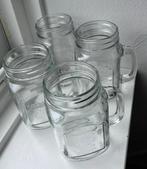 Drink bekers 4 stuks zo snel mogelijk weg, Overige stijlen, Glas of Glazen, Gebruikt, Ophalen