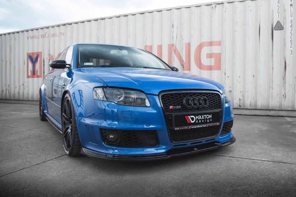 Voorlip diffuser sideskirt spoiler - Audi RS4 B7 06-08