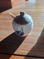 Delfts Blauw mosterd potje, Antiek en Kunst, Antiek | Keramiek en Aardewerk, Ophalen of Verzenden