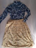 Setje van rok met blouse maat M ., Maat 38/40 (M), Overige kleuren, Ophalen of Verzenden, Zo goed als nieuw