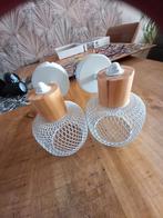 Spots, hout en metaal., Ophalen, Zo goed als nieuw, Metaal of Aluminium