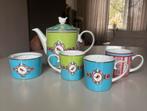 Pip servies theepot en kopjes, Huis en Inrichting, Keuken | Servies, Ophalen of Verzenden, Zo goed als nieuw, Overige stijlen