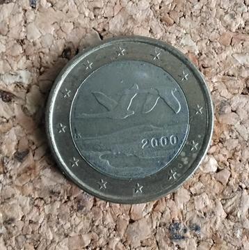 1 euro munt Finland 2000 beschikbaar voor biedingen