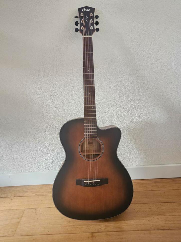 Cort Gitaar OC amh opbb - Topconditie!, Muziek en Instrumenten, Snaarinstrumenten | Gitaren | Akoestisch, Zo goed als nieuw, Western- of Steelstringgitaar