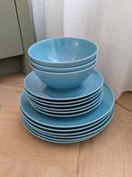 Serviesgoed Fargklar IKEA turquoise, Huis en Inrichting, Keuken | Servies, Ophalen, Gebruikt, Bord(en), Effen