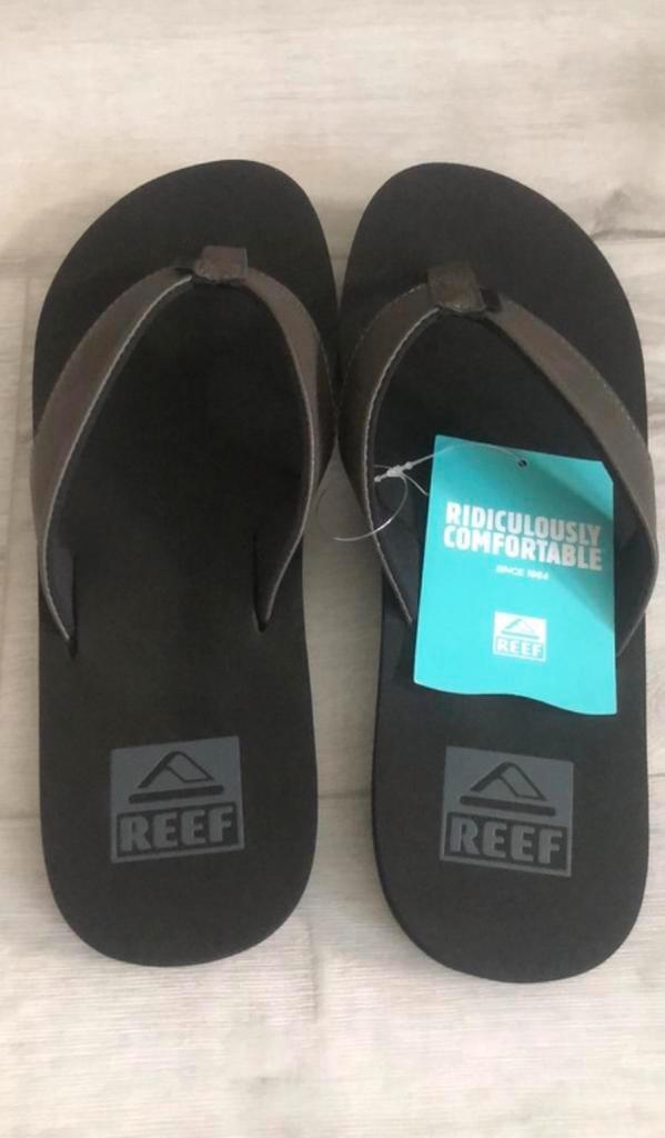 Nieuwe Reef sandals maat 37,5, Kleding | Heren, Schoenen, Nieuw, Slippers, Zwart, Ophalen of Verzenden