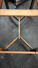 Art deco 1920 eettafel en stoelen, Ophalen of Verzenden, Zo goed als nieuw, Rechthoekig, 50 tot 100 cm