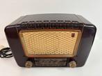 Bakelieten buizenradio Philips, Antiek en Kunst, Antiek | Tv's en Audio, Ophalen of Verzenden