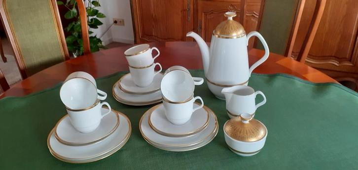 Vintage 'Eschenbach' koffieservies met elegante uitstraling!, Antiek en Kunst, Antiek | Servies compleet, Ophalen