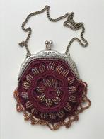 Vintage Kralenbeursje met Ketting, Antiek en Kunst, Ophalen of Verzenden