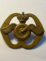 Militair Petembleem Aan en Afvoertroepen 2e Model, Verzamelen, Verzenden, Landmacht, Nederland, Embleem of Badge