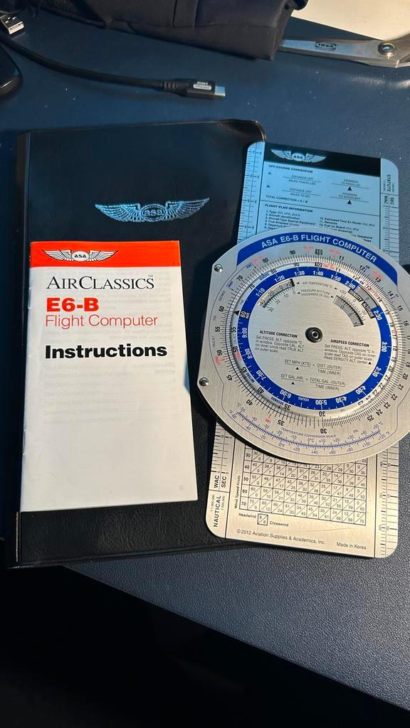 ASA E6-B Flight Computer - Vluchtcomputer, Verzamelen, Luchtvaart en Vliegtuigspotten, Gebruikt, Overige typen, Ophalen of Verzenden