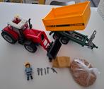 Playmobil Grote tractor met aanhangwagen - 70131, Ophalen, Zo goed als nieuw, Complete set