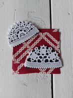 Lieve, gehaakte mutsjes Spakenburg - pop, Hobby en Vrije tijd, Breien en Haken, Ophalen of Verzenden, Nieuw, Haken, Overige typen