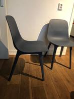 stoelen Ikea Odger, blauw, Huis en Inrichting, Stoelen, Ophalen, Kunststof, Gebruikt, Twee