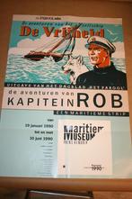 Affiche -  Kapitein Rob - Maritiem Museum - 1990 !!, Nieuw, Ophalen of Verzenden
